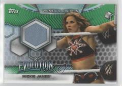 Mickie James [Green] #MR-MJ Wrestling Cards 2019 Topps WWE Women's Division Mat Relics Prices