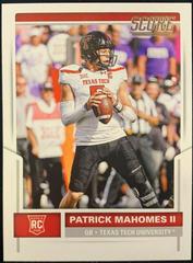 Patrick Mahomes II [Red] #403 Football Cards 2017 Panini Score Prices