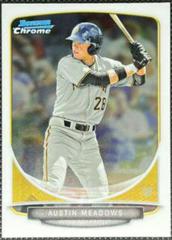Austin Meadows Baseball Cards 2013 Bowman Chrome Draft Picks & Prospects Prices