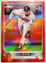 Royce Lewis [Red] Baseball Cards 2022 Topps Chrome Update Prices