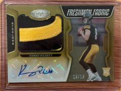 Kenny Pickett [Freshman Fabric Signature Gold] #201 Football Cards 2022 Panini Certified Prices