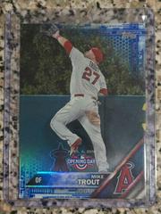 Mike Trout [Blue Foil] Baseball Cards 2016 Topps Opening Day Prices