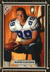 David LaFleur #18 Football Cards 1997 Topps Gallery Prices