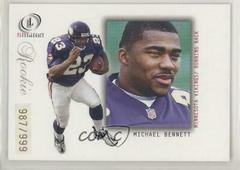 Michael Bennett Football Cards 2001 Fleer Legacy Prices