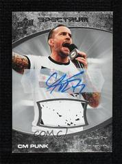 CM Punk [Autograph Memorabilia] #17 Wrestling Cards 2021 Upper Deck AEW Spectrum Prices