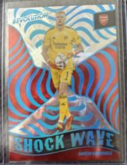 Aaron Ramsdale [Galactic] #4 Soccer Cards 2022 Panini Revolution Premier League Shock Wave Prices