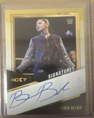 Bianca Belair [Gold] #AS-BBL Wrestling Cards 2022 Panini NXT WWE Alumni Signatures Prices