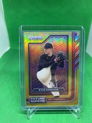 Kyle Harrison [Gold] Baseball Cards 2023 Panini Prizm Future Supers Prices