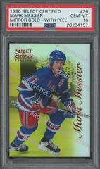 Mark Messier [Mirror Gold With Peel] Hockey Cards 1996 Select Certified Prices
