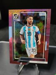 Lionel Messi [Pink] Soccer Cards 2022 Panini Donruss Prices