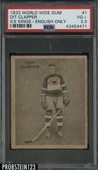 Dit Clapper [English Only] Hockey Cards 1933 World Wide Gum Ice Kings Prices