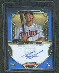 Royce Lewis [Sapphire] #RA-RL Baseball Cards 2022 Topps Triple Threads Rookie Autographs Prices