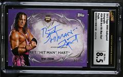 Bret Hart [Purple] #UA-BHH Wrestling Cards 2015 Topps WWE Undisputed Autographs Prices