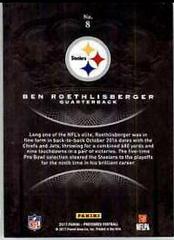 Ben Roethlisberger [Holo Gold] #8 Football Cards 2017 Panini Crown Royale Prices