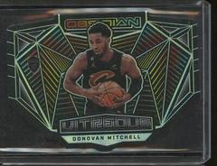 Donovan Mitchell #13 Basketball Cards 2022 Panini Obsidian Vitreous Prices