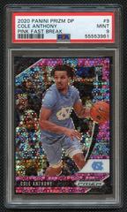 Cole Anthony [Fast Break Pink] #9 Basketball Cards 2020 Panini Prizm Draft Picks Prices