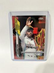 Lewis Hamilton [Red] #139 Racing Cards 2020 Topps Chrome Formula 1 Prices