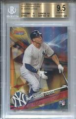 Aaron Judge [Gold Refractor] #1 Baseball Cards 2017 Bowman's Best Prices
