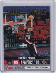 Norman Powell Basketball Cards 2021 Panini Hoops Road to the Finals Prices