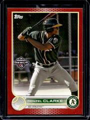 Denzel Clarke [Red] #PD-29 Baseball Cards 2022 Topps Pro Debut Prices