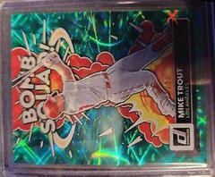 Mike Trout [Green] #BS-8 Baseball Cards 2022 Panini Donruss Bomb Squad Prices