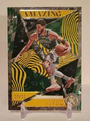 Jayson Tatum [Gold] Basketball Cards 2021 Panini Illusions Amazing Prices