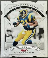 Lawrence Phillips [Cut to the Chase] Football Cards 1997 Panini Donruss Preferred Prices