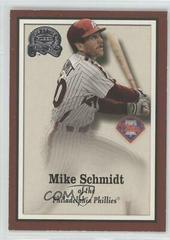 Mike Schmidt Baseball Cards 2000 Fleer Greats Prices