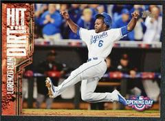 Lorenzo Cain #HTD-02 Baseball Cards 2015 Topps Opening Day Hit the Dirt Prices