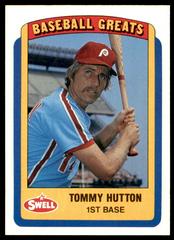 Tommy Hutton #87 Baseball Cards 1990 Swell Greats Prices