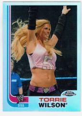 Torrie Wilson [Refractor] #58 Wrestling Cards 2008 Topps Heritage III Chrome WWE Prices