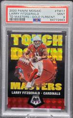 Larry Fitzgerald [Gold Fluorescent] #TM17 Football Cards 2020 Panini Mosaic Touchdown Masters Prices