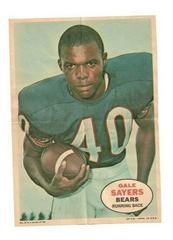 Gale Sayers #8 Football Cards 1968 Topps Posters Prices