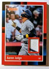 Aaron Judge [Red] Baseball Cards 2022 Panini Donruss Retro 1988 Materials Prices