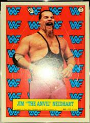 Jim Neidhart Wrestling Cards 1987 Topps WWF Stickers Prices