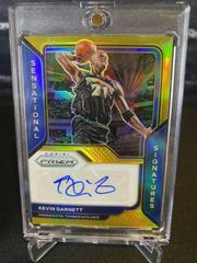 Kevin Garnett [Gold Prizm] Basketball Cards 2020 Panini Prizm Sensational Signatures Prices