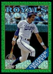 George Brett [Green] #T88C-12 Baseball Cards 2023 Topps Silver Pack 1988 Chrome Prices