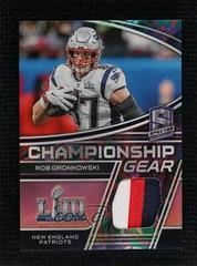 Rob Gronkowski [Psychedelic] #CG-RGR Football Cards 2022 Panini Spectra Championship Gear Prices