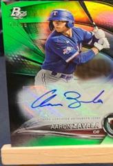 Aaron Zavala [Green Autograph] #TOP-38 Baseball Cards 2022 Bowman Platinum Top Prospects Prices