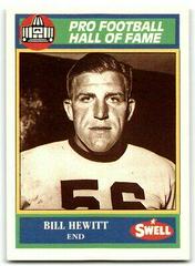 Bill Hewitt #46 Football Cards 1990 Swell Greats Prices