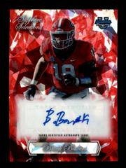 Brock Bowers [Red] #SG-BB Football Cards 2023 Bowman Chrome University Sapphire Selections Autographs Prices