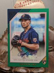 Griffin Jax [Green] #RA-GJ Baseball Cards 2022 Topps Gallery Rookie Autographs Prices