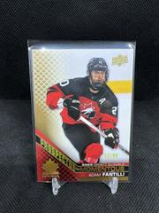 Adam Fantilli [Gold] #PM-8 Hockey Cards 2022 Upper Deck Team Canada Juniors Prospectus Momentous Prices