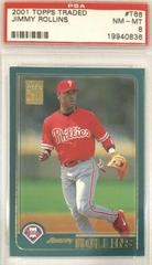 Jimmy Rollins #T66 Baseball Cards 2001 Topps Traded Prices