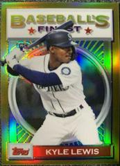Kyle Lewis [Gold Refractor] #133 Baseball Cards 2020 Topps Finest Flashbacks Prices