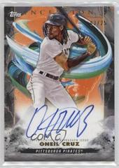 Oneil Cruz [Orange] #BRES-OC Baseball Cards 2023 Topps Inception Rookie and Emerging Stars Autographs Prices