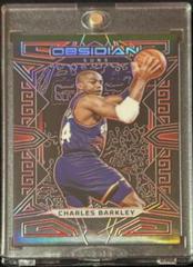 Charles Barkley [Red] Basketball Cards 2022 Panini Obsidian Prices