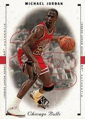 Michael Jordan #1 Basketball Cards 1998 SP Authentic Prices