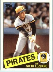 Sixto Lezcano #75T Baseball Cards 1985 Topps Traded Prices