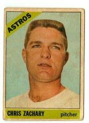 Chris Zachary #313 Baseball Cards 1966 Venezuela Topps Prices